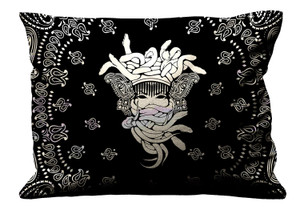 CROOKS AND CASTLES 2 Pillow Case Cover Recta CROOKS AND CASTLES 2 Pillow Case Cover Recta