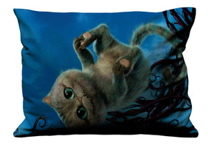 CHESHIRE CAT ALICE IN WODERLAND Pillow Case Cover Recta CHESHIRE CAT ALICE IN WODERLAND Pillow Case Cover Recta