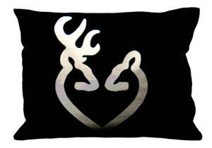 CAMO BROWNING DEER LOVE Pillow Case Cover Recta CAMO BROWNING DEER LOVE Pillow Case Cover Recta