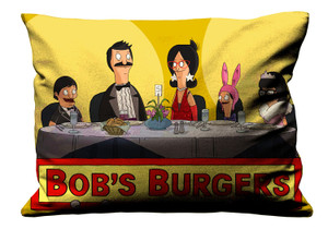 BOB'S BURGERS SEASON 3 Pillow Case Cover Recta BOB'S BURGERS SEASON 3 Pillow Case Cover Recta