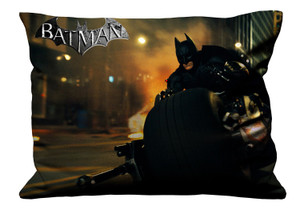 BATMAN BATPOD Pillow Case Cover Recta