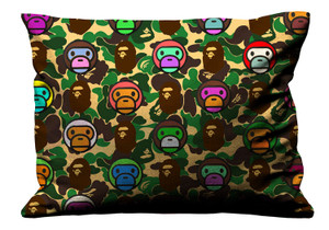 BAPE BABY Pillow Case Cover Recta BAPE BABY Pillow Case Cover Recta
