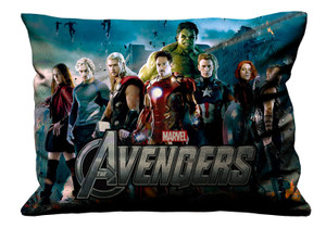 AVENGERS TEAM 2 Pillow Case Cover Recta AVENGERS TEAM 2 Pillow Case Cover Recta