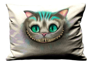 ALICE IN WONDERLAND CHESHIRE CATS Pillow Case Cover Recta ALICE IN WONDERLAND CHESHIRE CATS Pillow Case Cover Recta