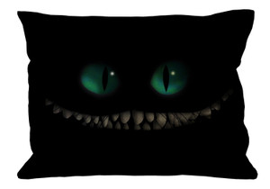 ALICE IN WONDERLAND CAT Pillow Case Cover Recta ALICE IN WONDERLAND CAT Pillow Case Cover Recta