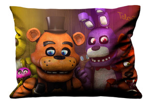 5 NIGHTS AT FREDDY'S 6 Pillow Case Cover Recta
