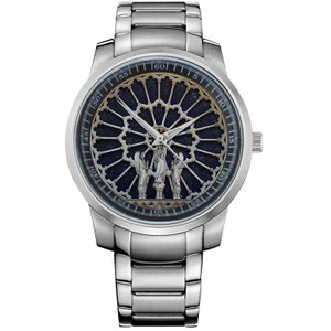 NOTRE DAME FRONT ROSE WINDOW Metal Watch NOTRE DAME FRONT ROSE WINDOW Metal Watch