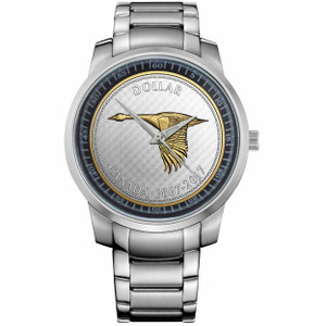 OZ SILVER CANADIAN COIN Metal Watch