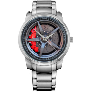 FERRARI CAR RIM WHEELS 2 Metal Watch