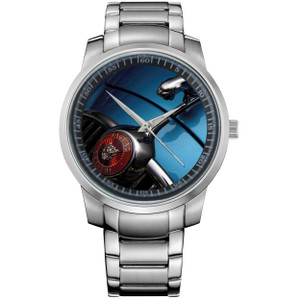 JAGUAR CAR EMBLEM Metal Watch JAGUAR CAR EMBLEM Metal Watch