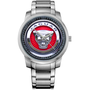 JAGUAR CAR LOGO EMBLEM Metal Watch JAGUAR CAR LOGO EMBLEM Metal Watch