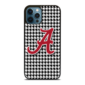 ALABAMA HOUNDSTOOTH CRIMSON TIDE iPhone 12 Pro Max Case