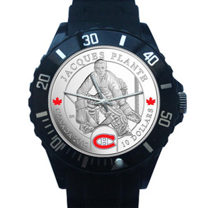 CANADIENS HOCKEY JACQUES PLANTE Plastic Watch