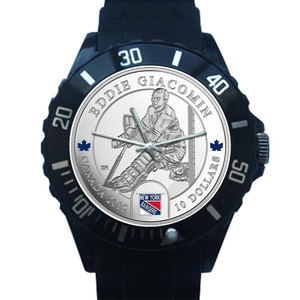 MEW YORK RANGERS EDDIE GIACOMIN Plastic Watch MEW YORK RANGERS EDDIE GIACOMIN Plastic Watch