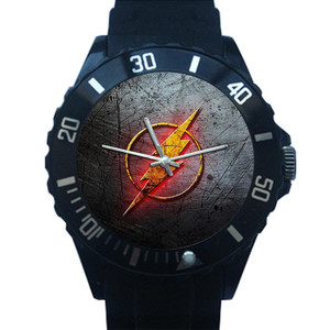 THE FLASH LOGO DC COMIC Plastic Watch THE FLASH LOGO DC COMIC Plastic Watch