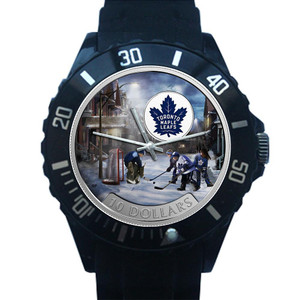TORONTO MAPLE LEAFS HOCKEY Plastic Watch TORONTO MAPLE LEAFS HOCKEY Plastic Watch