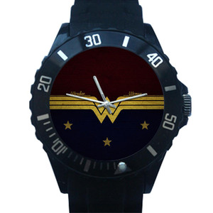 NEW WONDER WOMAN LOGO Plastic Watch