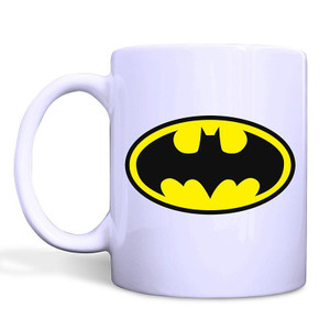 BATMAN LOGO White Mug BATMAN LOGO White Mug