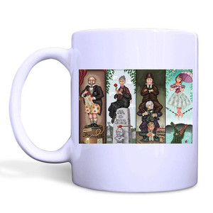 DISNEY HAUNTED MANSION STRETCHING 2 White Mug