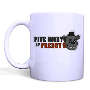 FIVE NIGHTS AT FREDDY'S LOGO White Mug
