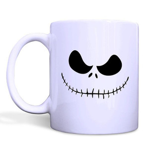 NIGHTMARE BEFORE CHRISTMAS White Mug NIGHTMARE BEFORE CHRISTMAS White Mug