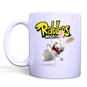 RABBIDS INVASION White Mug RABBIDS INVASION White Mug