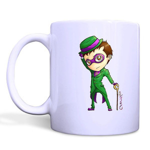 RIDDLER CARTOON White Mug RIDDLER CARTOON White Mug