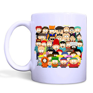 SOUTH PARK CHARACTERS White Mug