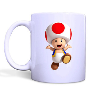 SUPER MARIO TOAD White Mug SUPER MARIO TOAD White Mug