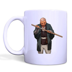 ZATOICHI THE BLIND SWORDSMAN White Mug ZATOICHI THE BLIND SWORDSMAN White Mug