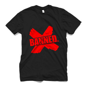 BANNED X Men's T-Shirt BANNED X Men's T-Shirt