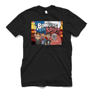 BOWLING FOR SOUP LUNCH DRUNK LOVE Men's T-Shirt BOWLING FOR SOUP LUNCH DRUNK LOVE Men's T-Shirt