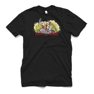 CALVIN AND HOBBES CARTOON Men's T-Shirt CALVIN AND HOBBES CARTOON Men's T-Shirt