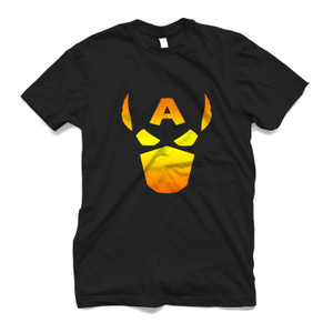 CAPTAIN AMERICA GOLD MASK EDITION Men's T-Shirt CAPTAIN AMERICA GOLD MASK EDITION Men's T-Shirt