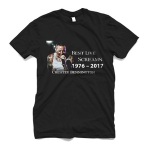 CHESTER BENNINGTON LINKIN PARK 2 Men's T-Shirt