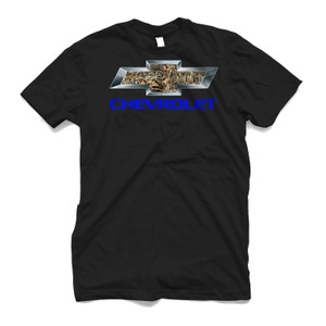CHEVEROLET CAMO FLAG Men's T-Shirt