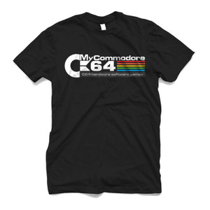 COMMODORE 64 COMMODORE 64 VIDEO GAME RETRO Men's T-Shirt