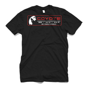 COYOTE 5.0 MUSTANG Men's T-Shirt COYOTE 5.0 MUSTANG Men's T-Shirt