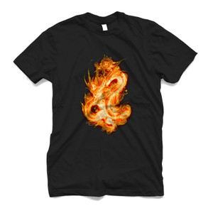 DRAGON EMBROIDERY Men's T-Shirt DRAGON EMBROIDERY Men's T-Shirt