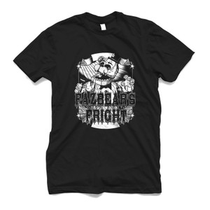 FAZBEAR FIVE NIGHT FREDDYS BLACK Men's T-Shirt FAZBEAR FIVE NIGHT FREDDYS BLACK Men's T-Shirt