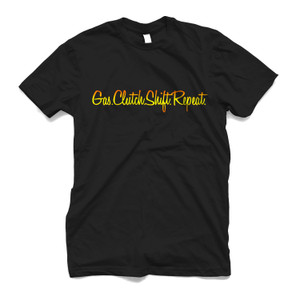 GAS CLUTCH SHIFT REPEAT Men's T-Shirt GAS CLUTCH SHIFT REPEAT Men's T-Shirt