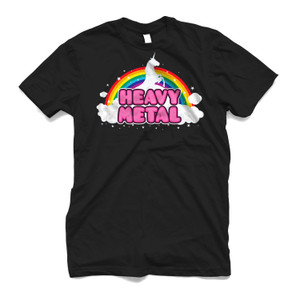 HEAVY METAL UNICORN Men's T-Shirt HEAVY METAL UNICORN Men's T-Shirt