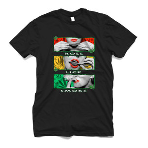 HOT GIRL ROLLING BLUNT 2 Men's T-Shirt HOT GIRL ROLLING BLUNT 2 Men's T-Shirt