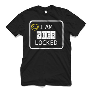 I AM SHER LOCKED Men's T-Shirt I AM SHER LOCKED Men's T-Shirt