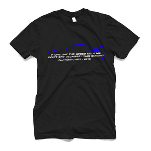 IF ONE DAY THE SPEED KILLS ME Men's T-Shirt IF ONE DAY THE SPEED KILLS ME Men's T-Shirt