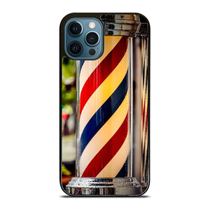 BARBER POLE HAIR CUT iPhone 12 Pro Max Case