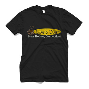 LUKE'S DINER STAR HOLLOW CONNECTICUT Men's T-Shirt LUKE'S DINER STAR HOLLOW CONNECTICUT Men's T-Shirt