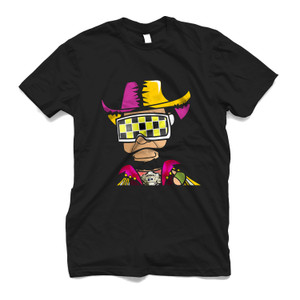 MACHO MAN RANDY SAVAGE SUNGLASSES LOGO WRESTLING Men's T-Shirt