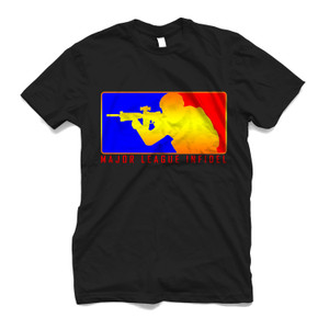 MAJOR LEAGUE INFIDEL MILITARRY Men's T-Shirt MAJOR LEAGUE INFIDEL MILITARRY Men's T-Shirt