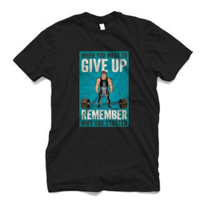 NEVER GIVE UP GYM Men's T-Shirt NEVER GIVE UP GYM Men's T-Shirt